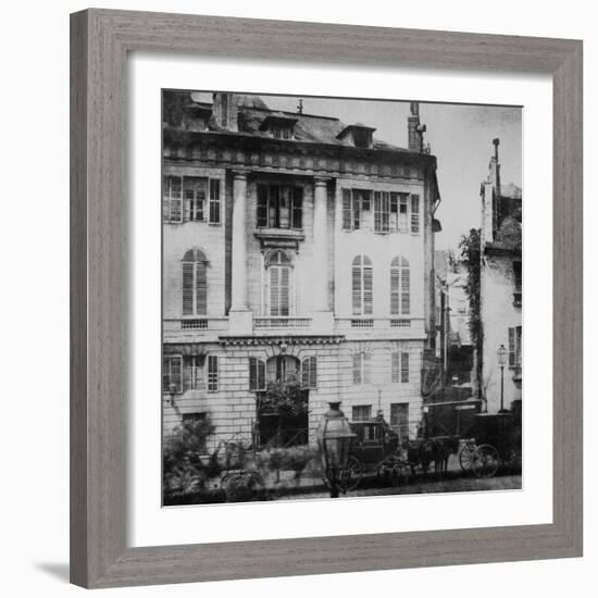 Paris, May 1843 - Boulevard des Italiens-William Henry Fox Talbot-Framed Art Print