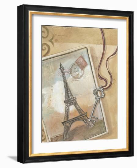 Paris Memories I-Marianne D. Cuozzo-Framed Art Print