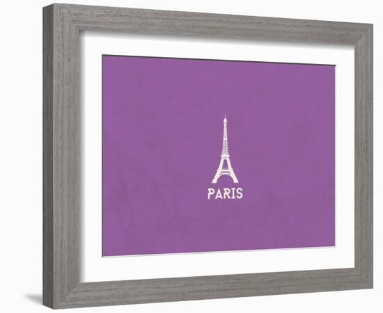 Paris Minimalism-null-Framed Art Print