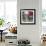 Paris Modern 1-Brent Heighton-Framed Giclee Print displayed on a wall