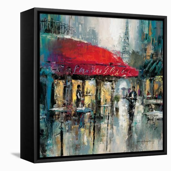 Paris Modern 2-Brent Heighton-Framed Stretched Canvas