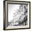 Paris Moments III BW-Laura Marshall-Framed Art Print