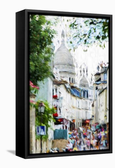 Paris Montmartre VI - In the Style of Oil Painting-Philippe Hugonnard-Framed Premier Image Canvas