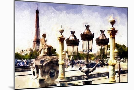 Paris Monuments-Philippe Hugonnard-Mounted Giclee Print