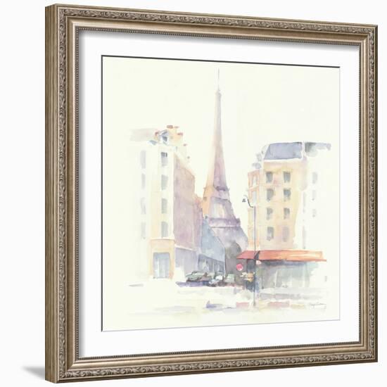Paris Morning Square-Avery Tillmon-Framed Art Print