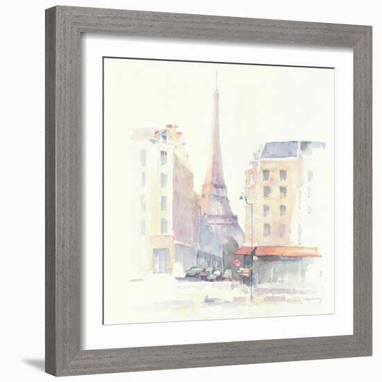 Paris Morning Square-Avery Tillmon-Framed Art Print