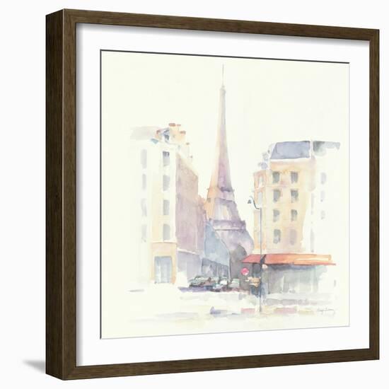 Paris Morning Square-Avery Tillmon-Framed Art Print