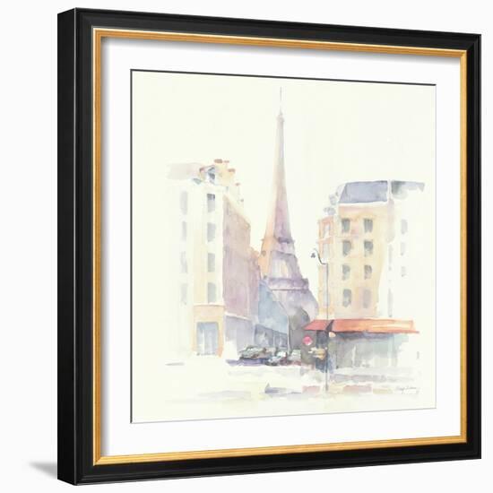 Paris Morning Square-Avery Tillmon-Framed Art Print