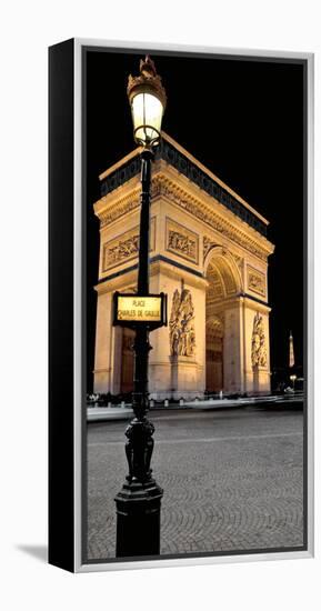 Paris Nights I-Jeff Maihara-Framed Stretched Canvas