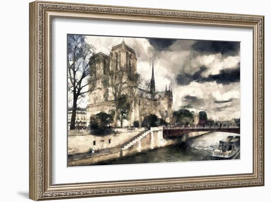 Paris Notre Dame-Philippe Hugonnard-Framed Giclee Print