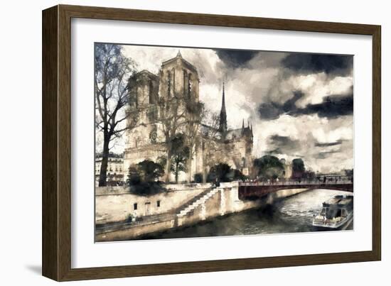 Paris Notre Dame-Philippe Hugonnard-Framed Giclee Print