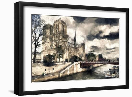 Paris Notre Dame-Philippe Hugonnard-Framed Giclee Print