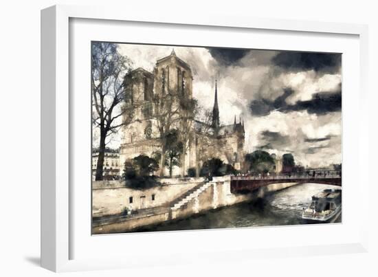 Paris Notre Dame-Philippe Hugonnard-Framed Giclee Print