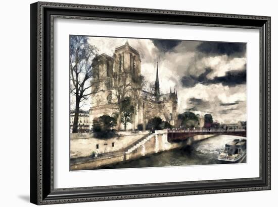 Paris Notre Dame-Philippe Hugonnard-Framed Giclee Print