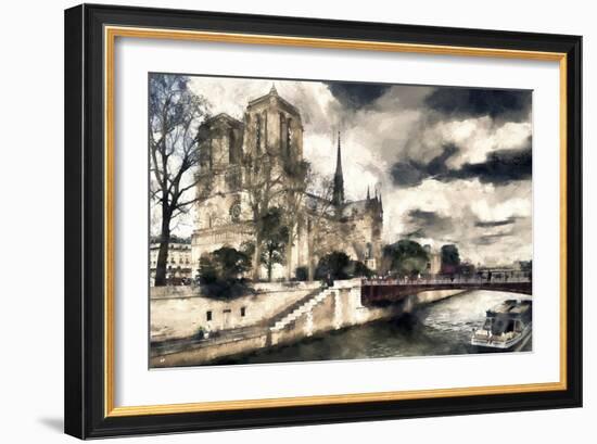 Paris Notre Dame-Philippe Hugonnard-Framed Giclee Print