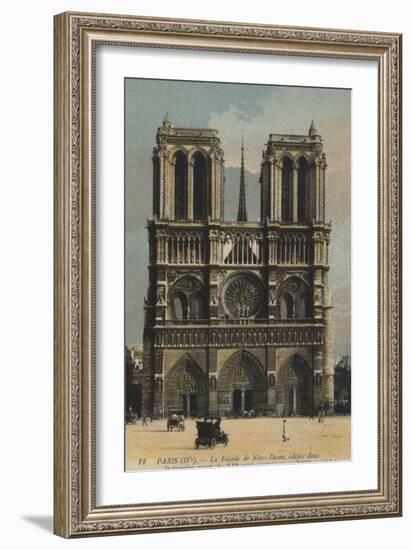 Paris, Notre Dame-null-Framed Giclee Print