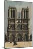 Paris, Notre Dame-null-Mounted Giclee Print