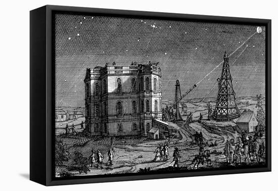 Paris Observatory, France, 1740-null-Framed Premier Image Canvas