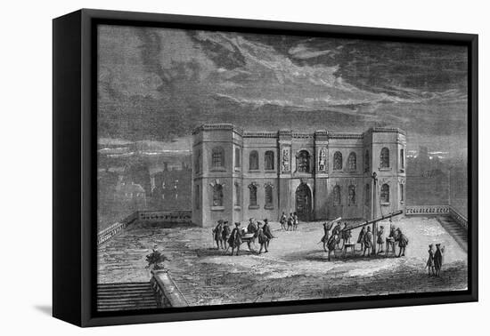 Paris Observatory in the Time of Louis XIV, 17th Century-null-Framed Premier Image Canvas