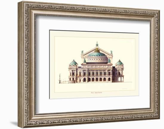 Paris, Opera Garnier-Libero Patrignani-Framed Premium Giclee Print