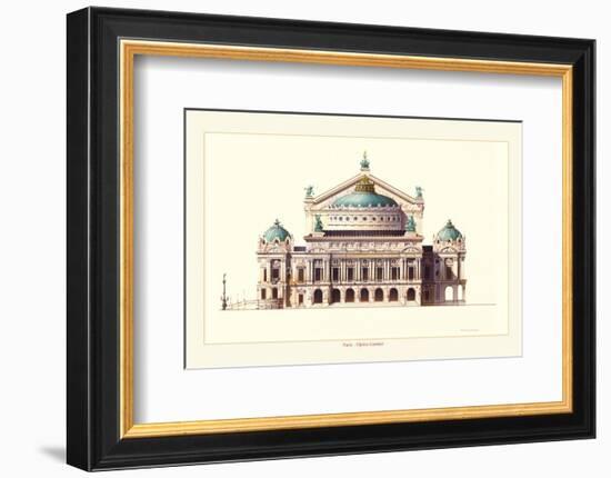 Paris, Opera Garnier-Libero Patrignani-Framed Premium Giclee Print