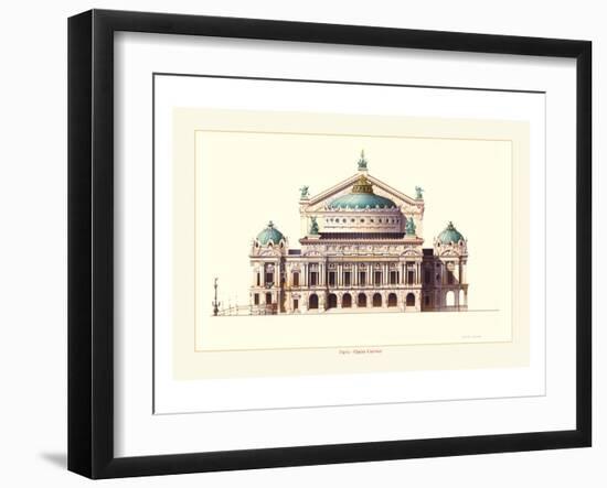 Paris, Opera Garnier-Libero Patrignani-Framed Art Print