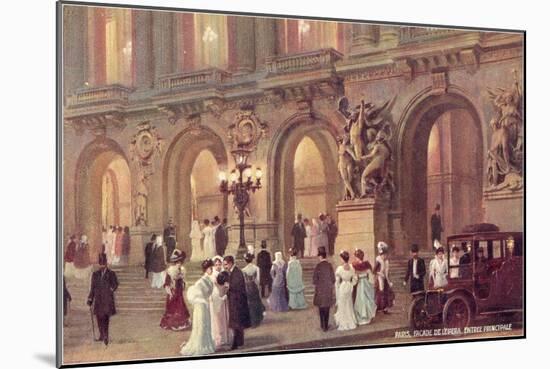 Paris Opera House, France-null-Mounted Art Print