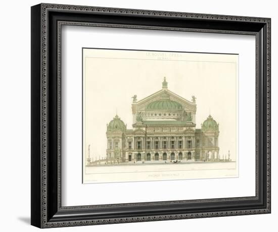 Paris Opera House II-null-Framed Premium Giclee Print