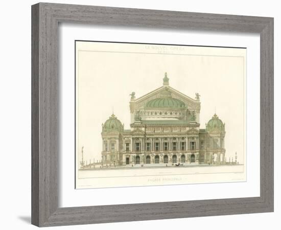 Paris Opera House II-null-Framed Art Print