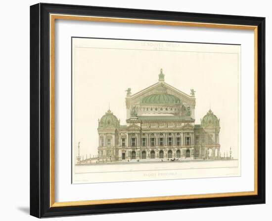 Paris Opera House II-null-Framed Art Print