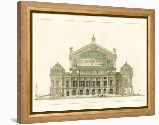 Paris Opera House II-null-Framed Stretched Canvas