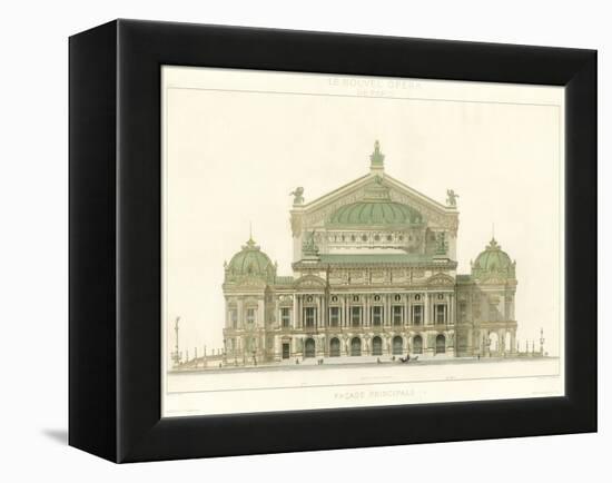 Paris Opera House II-null-Framed Stretched Canvas