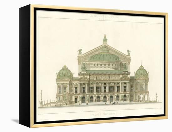 Paris Opera House II-null-Framed Stretched Canvas