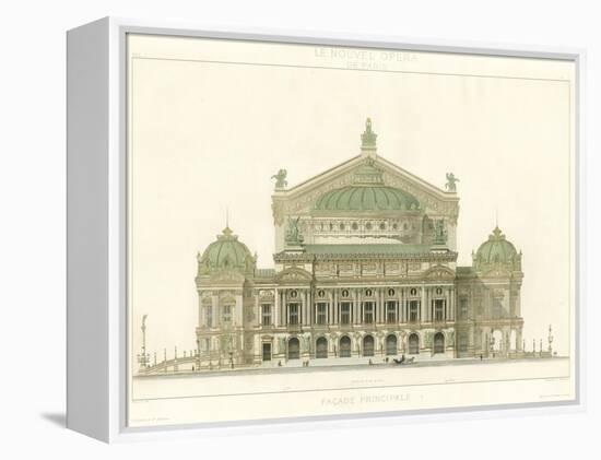 Paris Opera House II-null-Framed Stretched Canvas