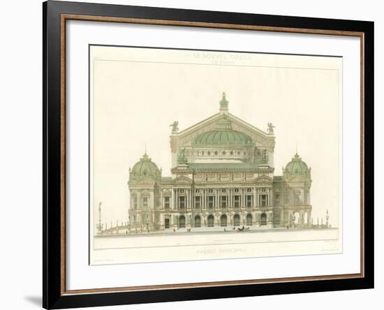 Paris Opera House II-null-Framed Art Print