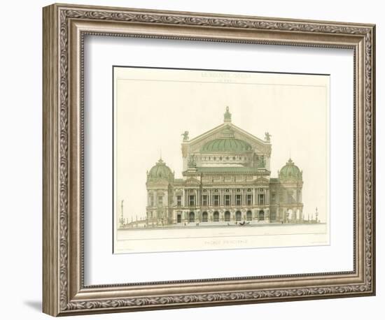 Paris Opera House II-null-Framed Art Print