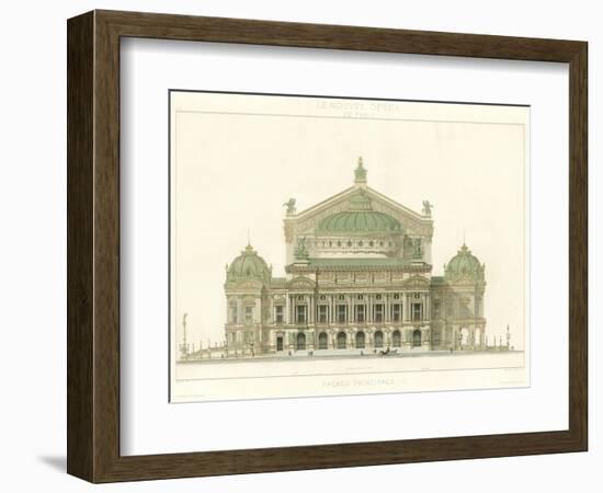 Paris Opera House II-null-Framed Art Print