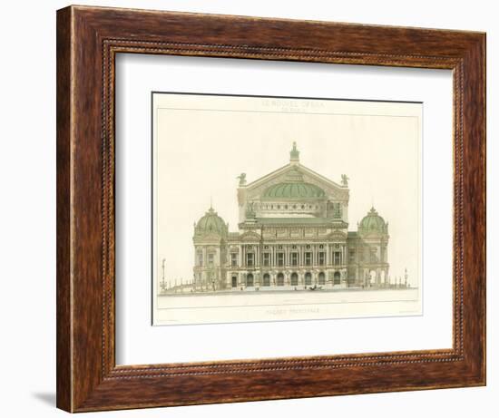 Paris Opera House II-null-Framed Art Print