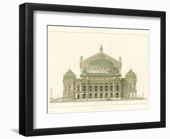 Paris Opera House II-null-Framed Art Print