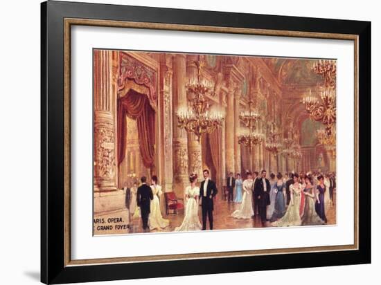 Paris Opera House-null-Framed Art Print