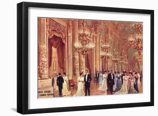 Paris Opera House-null-Framed Art Print