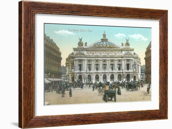 Paris Opera House-null-Framed Art Print