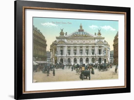 Paris Opera House-null-Framed Art Print