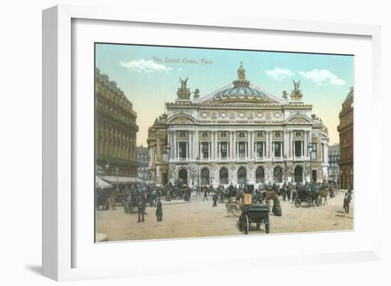 Paris Opera House-null-Framed Art Print