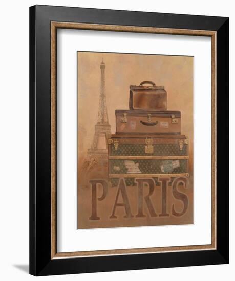 Paris - Pack Your Bags-Unknown Chiu-Framed Art Print