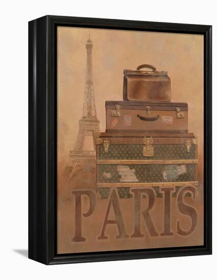 Paris - Pack Your Bags-Unknown Chiu-Framed Stretched Canvas
