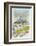 Paris, Panorama Sur Notre Dame-Urbain Huchet-Framed Collectable Print