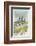 Paris, Panorama Sur Notre Dame-Urbain Huchet-Framed Collectable Print