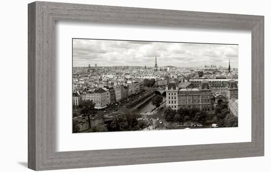 Paris Panorama-Vadim Ratsenskiy-Framed Giclee Print