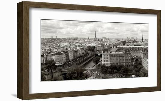 Paris Panorama-Vadim Ratsenskiy-Framed Giclee Print